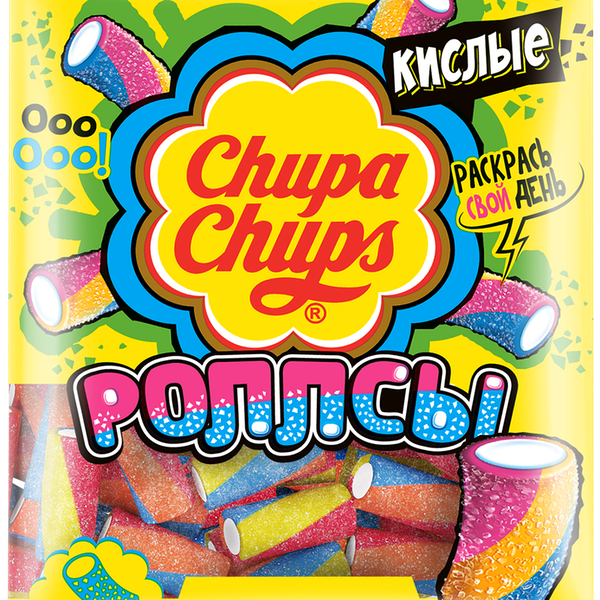 Мармелад жевательный Chupa Chups Роллсы 70г