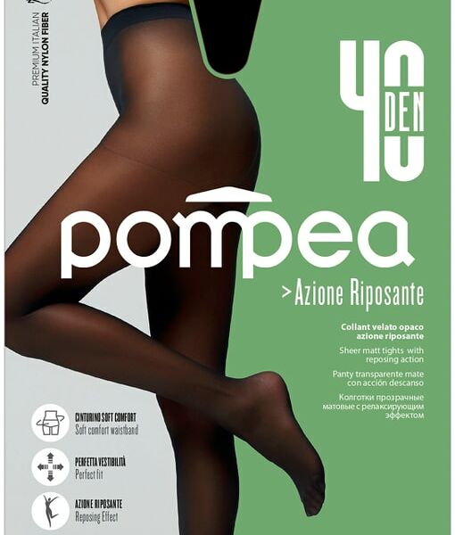 Колготки Pompea Riposante 40 телесные Размер 4-L
