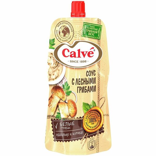 Соус Calve с лесными грибами 230 г