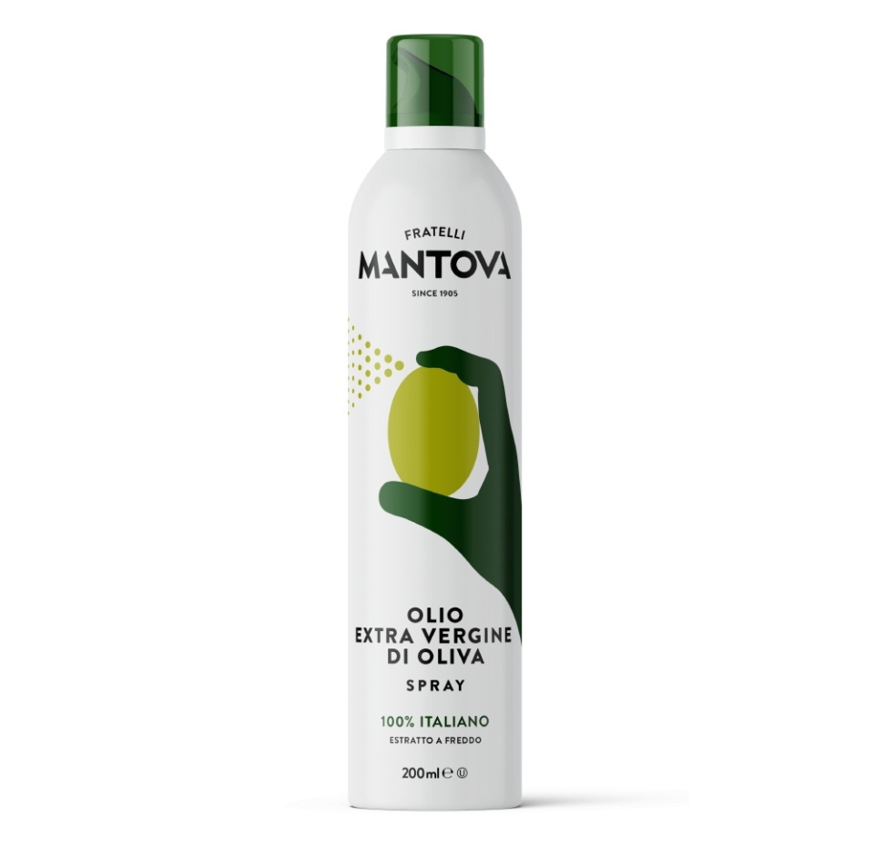 

Масло оливковое Extra Virgin в спрее, Fratelli Mantova, 200 мл
