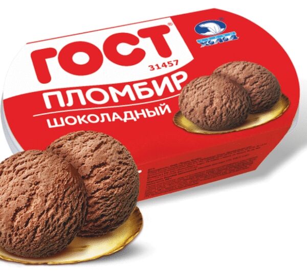 Мороженое пломбир Челны Холод гост шоколадное