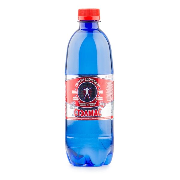 Вода минеральная Стэлмас Mg+ природная питьевая лечебно-столовая газированная 500 мл