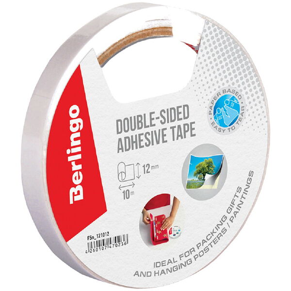 Клейкая лента двусторонняя 12 мм*10 м FSn_121012