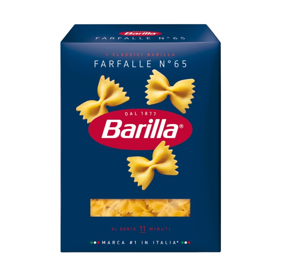 

Макароны Barilla Farfalle бантики №65 высший сорт, 400 г