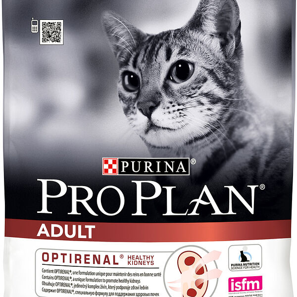Сухой корм для кошек Pro Plan Adult с лососем