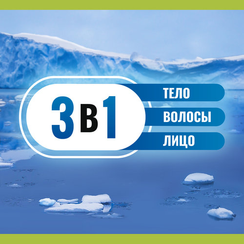 

Гель для душа и шампунь Palmolive Men Северный океан, 750 мл