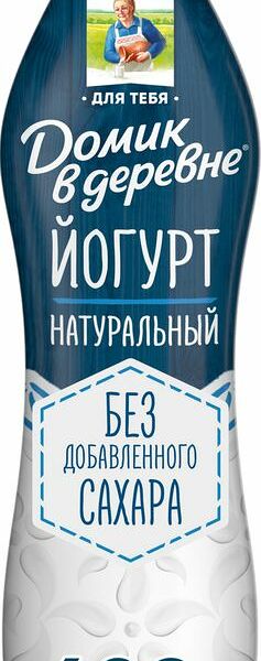 Йогурт Домик в деревне натуральный 1.8% 680г