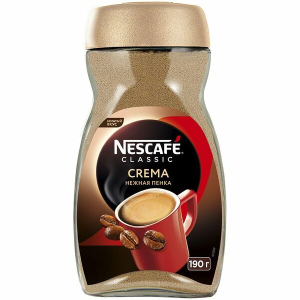 Кофе Nescafe Classic Crema растворимый