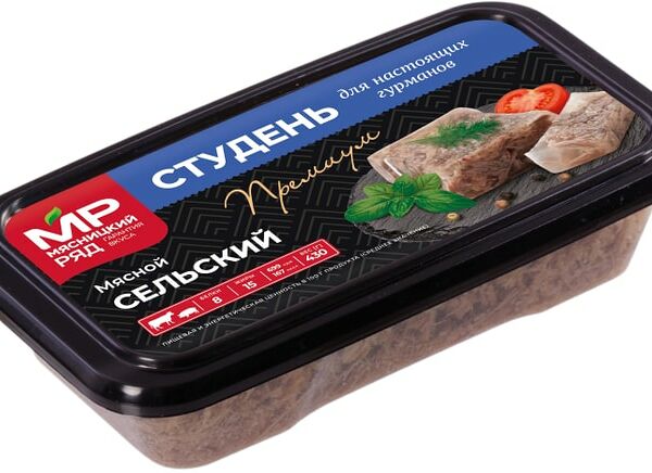 Студень Мясницкий ряд мясной Сельский 430г