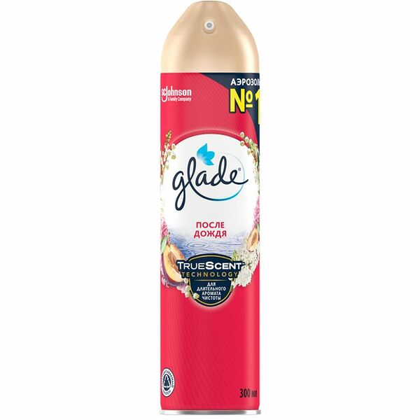 Освежитель воздуха Glade После дождя аэрозоль, 300мл