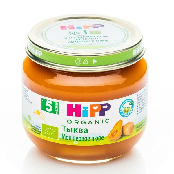 Пюре Тыква, HiPP