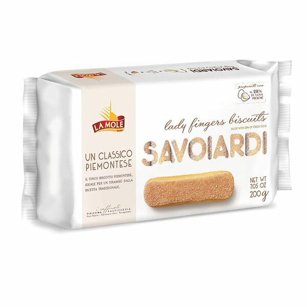 Савоярди La Mole Lady Fingers с яйцами, 200г