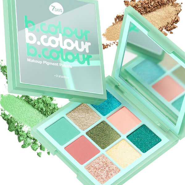 Палетка теней 7Days B. Colour для век 03