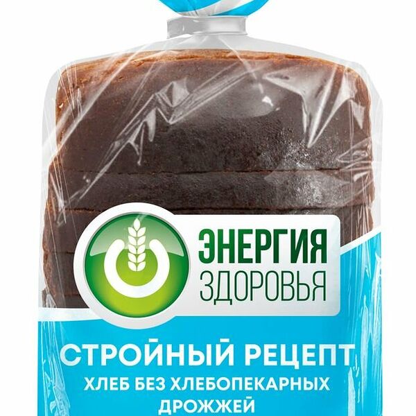 Хлеб Энергия здоровья Стройный рецепт без дрожжей, нарезка