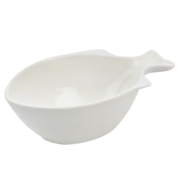 Салатник Nouvelle Рыбка Маршмеллоу, 26х15х8.5 см, фарфор