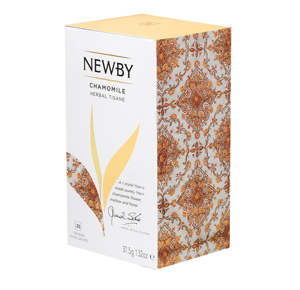 

Чай травяной Newby Ромашка 25х1.5г
