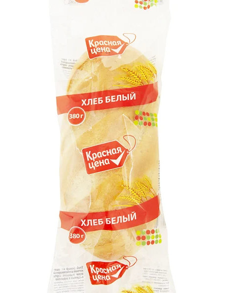 Хлеб Красная Цена Белый, 380г