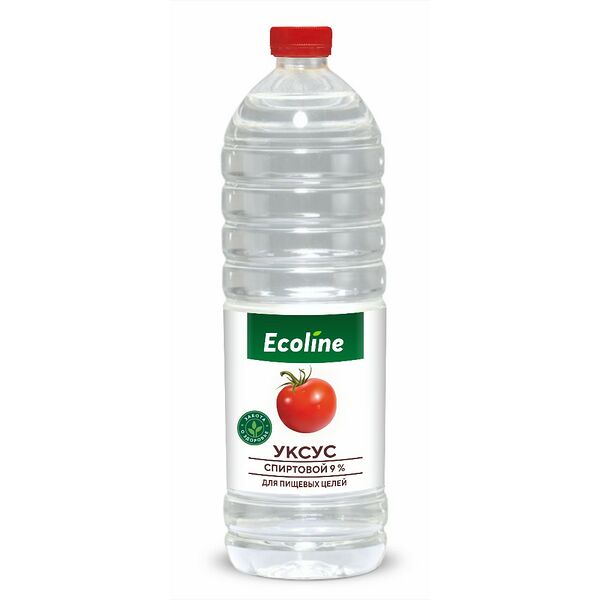 Уксус спиртовой 9% Ecoline new 1л