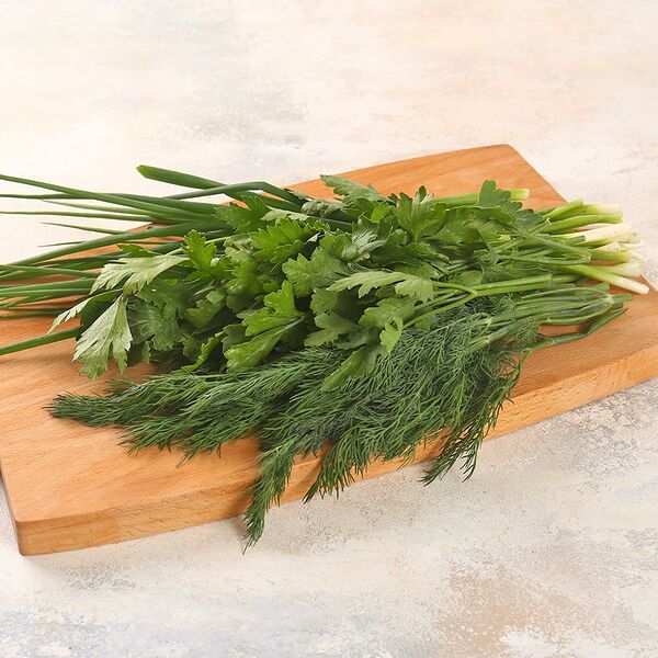 Набор зелени лук, укроп, петрушка, 100 г