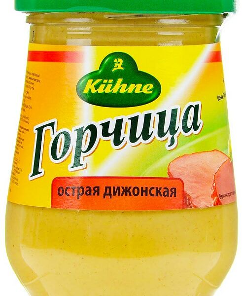 Горчица Kuhne Дижонская острая 250мл