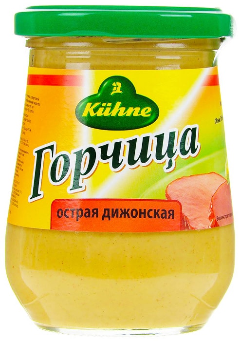 

Горчица Дижонская Kühne острая 250 г