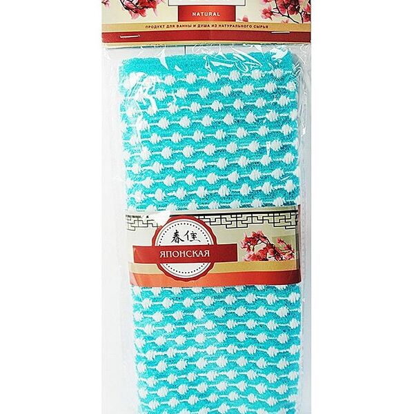 Мочалка-полотенце Beauty Format Японская скрабирующая, 1 шт. 