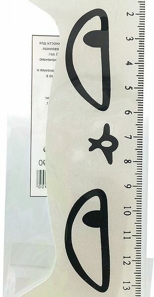 Линейка Centrum деревянная 1шт.