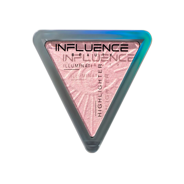 Influence Beauty Illuminati Хайлайтер для лица с микроскопическими частицами бриллиантов 6,5 г, 02 Розовый