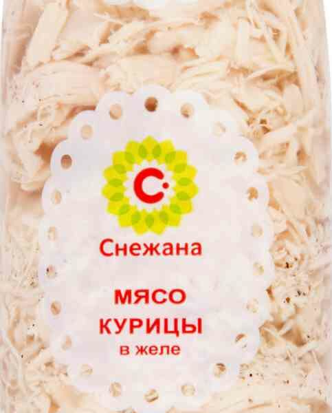 Мясо курицы Снежана в желе