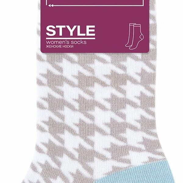 Носки женские Omsa Style grigio chiaro, р 35-38