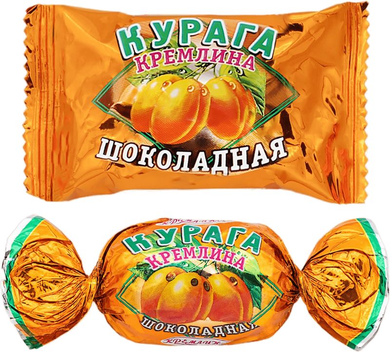 

Конфеты Кремлина Курага шоколадная вес