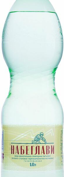 Вода Набеглави минеральная природная лечебно-столовая газированная, 1л