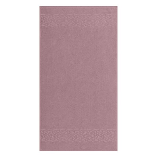 Полотенце махровое ДМ-текстиль Tales, розовый, хлопок, 70х130 см