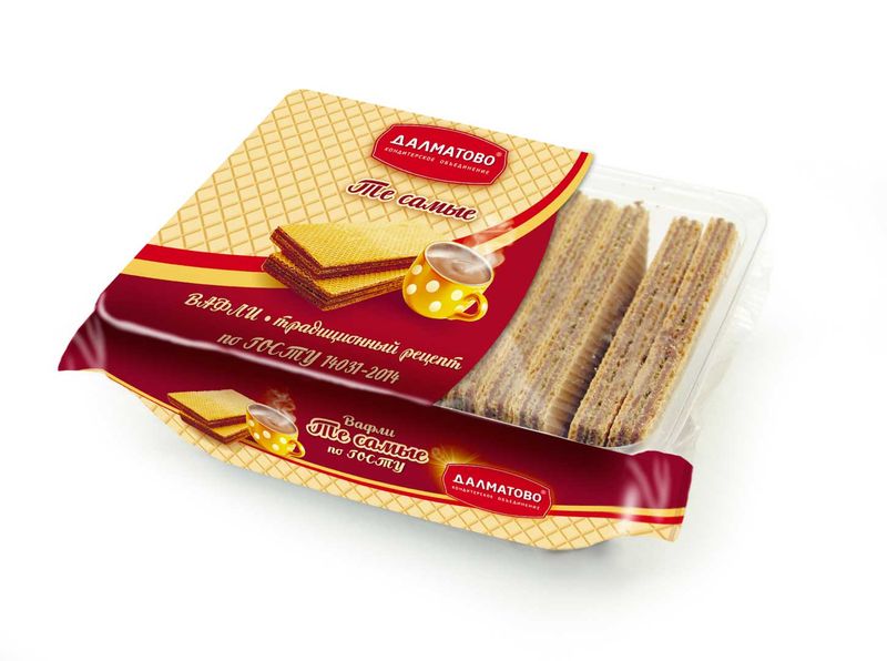 

Вафли Далматово Те самые 350 г