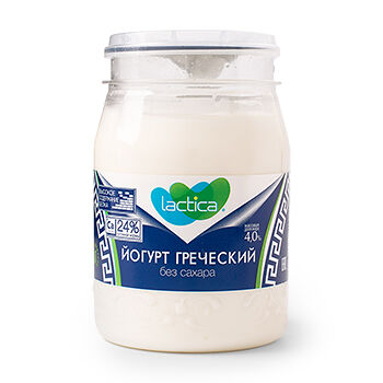 Йогурт Lactica греческий 4%