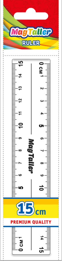 

Линейка Mag Taller 15 см арт. 620106