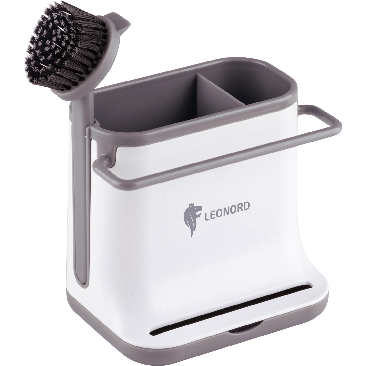 

Органайзер Leonord Sauber с щеткой пластик