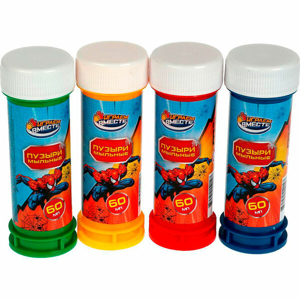 Мыльные пузыри Играем Вместе Супер герои, в ассортименте 