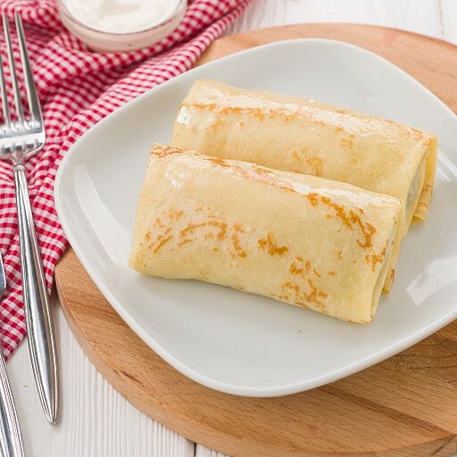 Блины с мясом