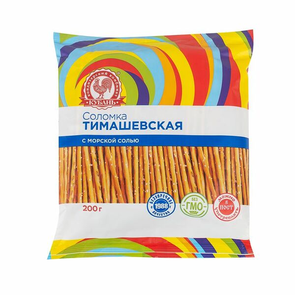 Соломка Кубань тимашевская соленая 200г