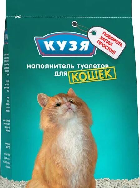 Кузя наполнитель минеральный впитывающий 