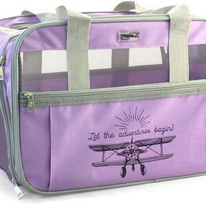 Сумка-переноска Triol TB47 для животных "Техно" 400*280*250мм, Сиреневый