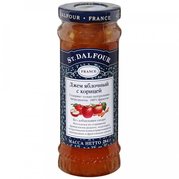 Джем яблочный St. Dalfour с корицей