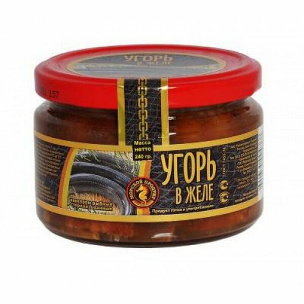 Угорь в желе ТМ Морской продукт