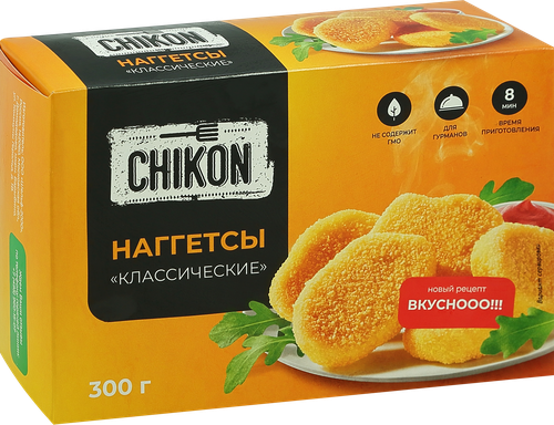 

Наггетсы Chikon Классические замороженные 300 г