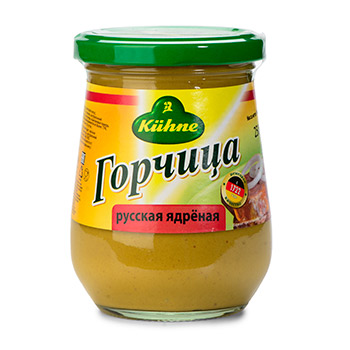 

Горчица Русская Kühne ядрёная 250 мл