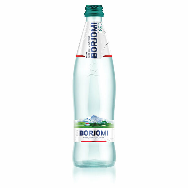 Вода минеральная Borjomi газированная с/б