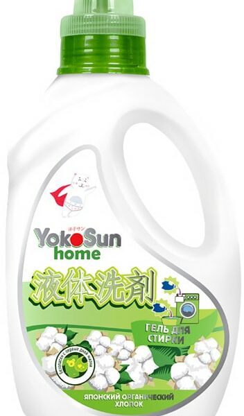 Гель для стирки YokoSun Японский органический хлопок 1л