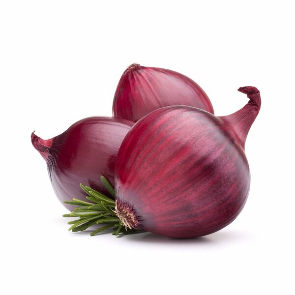 Лук красный фасованный в сетке 3шт 