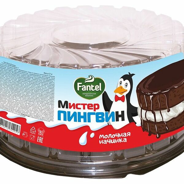 Торт Fantel Мистер Пингвин, 700г